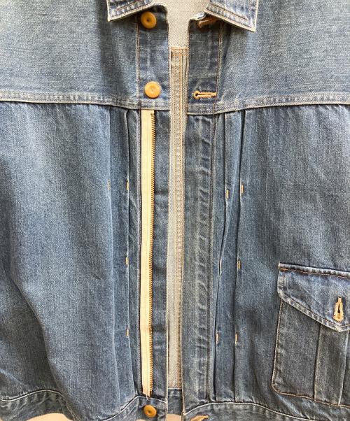 NIGEL CABOURN（ナイジェルケーボン）NIGEL CABOURN (ナイジェルケーボン) 40s DENIM JACKET - VINTAGE WASH インディゴ サイズ:50の古着・服飾アイテム
