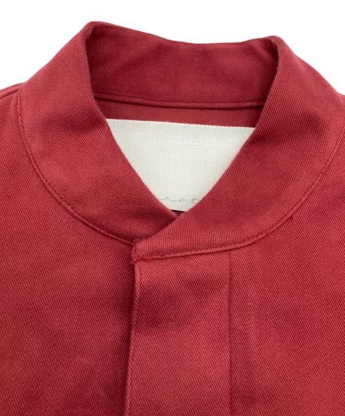 nonnotte（ノノット）nonnotte (ノノット) Draping New Bias Sleeve Blouson ボルドー サイズ:SIZE 4の古着・服飾アイテム