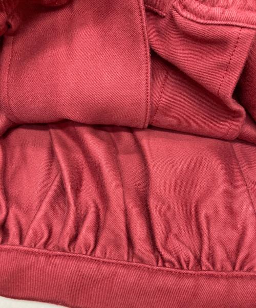 nonnotte（ノノット）nonnotte (ノノット) Draping New Bias Sleeve Blouson ボルドー サイズ:SIZE 4の古着・服飾アイテム