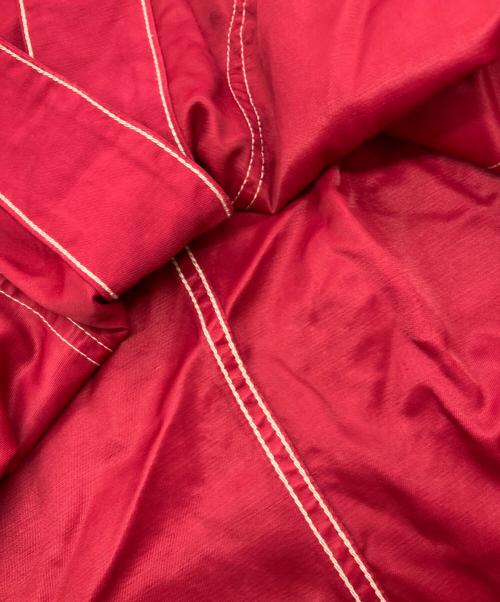 A.PRESSE（アプレッセ）A.PRESSE (アプレッセ) Over Dyeing Coverall Jacket　23SAP-01-02M レッド サイズ:2の古着・服飾アイテム
