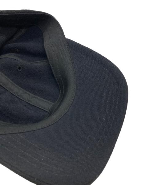 cornier（コルニエ）Cornier (コルニエ) Super140's WOOL SILK NEP CAP/スーパー ワンフォーティーズ ウール シルク ネップ キャップ ブラック サイズ:Fの古着・服飾アイテム