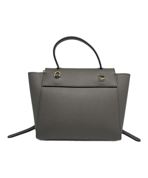 CELINE（セリーヌ）CELINE (セリーヌ) ベルトバッグ ナノ グレーの古着・服飾アイテム