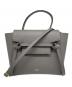 CELINE（セリーヌ）の古着「ベルトバッグ ナノ」｜グレー