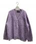 ROUTINE（ルーティン）の古着「ソリッド起毛カーディガン」｜ラベンダー