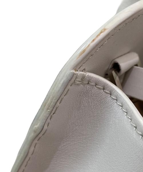 THE ROW（ザ ロウ）THE ROW (ザ ロウ) MARGAUX 7.5 ホワイト サイズ:7.5の古着・服飾アイテム