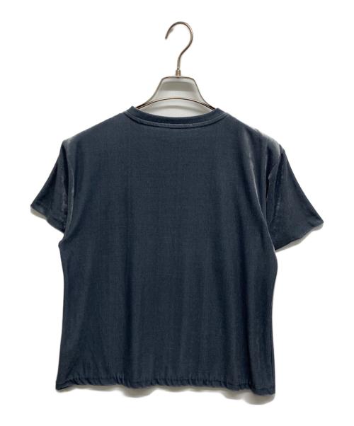 BACCA（バッカ）BACCA (バッカ) inner piece ベロアジャージーTシャツ グレー サイズ:Sの古着・服飾アイテム