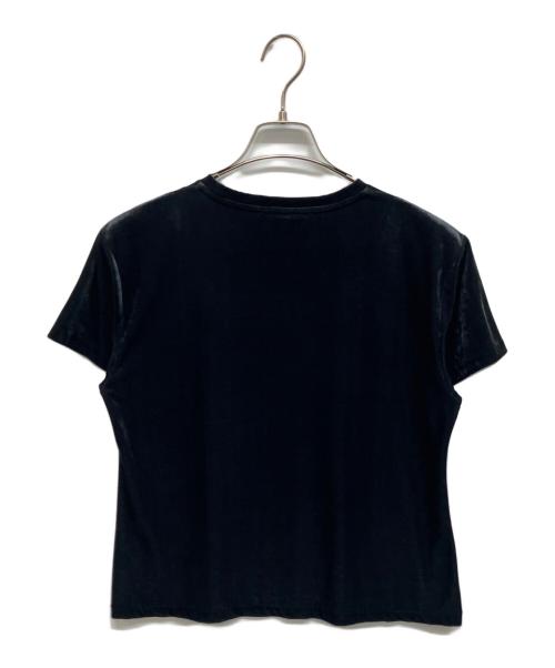BACCA（バッカ）BACCA (バッカ) inner piece ベロアジャージーTシャツ グレー サイズ:Sの古着・服飾アイテム
