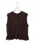 CECILIE BAHNSEN (セシリーバンセン) BILL VEST ブラウン サイズ:S：40000円