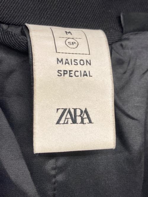 MAISON SPECIAL（メゾンスペシャル）MAISON SPECIAL (メゾンスペシャル) ZARA (ザラ) ステンカラーコート ブラック サイズ:Mの古着・服飾アイテム