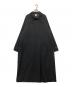 MAISON SPECIAL（メゾンスペシャル）の古着「ステンカラーコート」｜ブラック