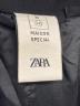 中古・古着 MAISON SPECIAL (メゾンスペシャル) ZARA (ザラ) ステンカラーコート ブラック サイズ:M：8000円