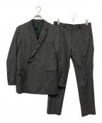 BESPOKE TOKYOビスポークトウキョウ）の古着「ウールシルクダブルブレステッドジャケットセットアップ」｜グレー