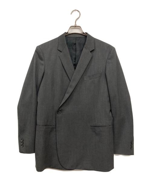 BESPOKE TOKYO（ビスポークトウキョウ）BESPOKE TOKYO (ビスポークトウキョウ) ウールシルクダブルブレステッドジャケットセットアップ グレー サイズ:2の古着・服飾アイテム
