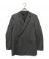 BESPOKE TOKYO (ビスポークトウキョウ) ウールシルクダブルブレステッドジャケットセットアップ グレー サイズ:2：6000円
