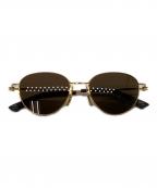 BOTTEGA VENETAボッテガベネタ）の古着「サングラス」｜ゴールド