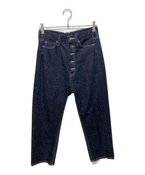 BRILL（ブリル）BRILL (ブリル) ボタンフライデニムパンツ インディゴ サイズ:34の古着・服飾アイテム