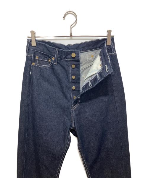 BRILL（ブリル）BRILL (ブリル) ボタンフライデニムパンツ インディゴ サイズ:34の古着・服飾アイテム