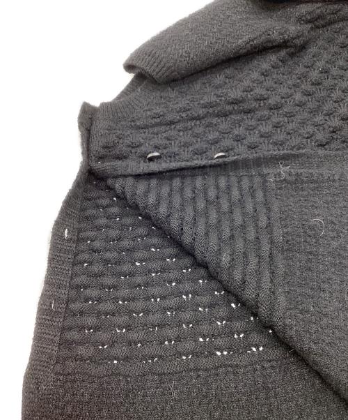 beautiful people（ビューティフルピープル）beautiful people (ビューティフルピープル) double-end linen wool knitted dress ブラック サイズ:36の古着・服飾アイテム