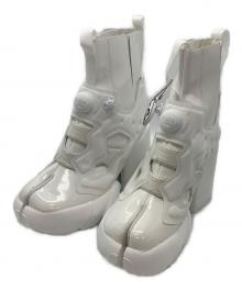Maison Margiela×REEBOK（メゾンマルジェラ×リーボック）の古着「Tabi Instapump Fury Hi」｜ホワイト