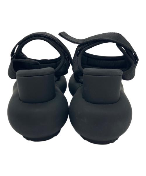 YELLO（イエロ）YELLO (イエロ) HIGH HEEL SANDALS ブラック サイズ:Mの古着・服飾アイテム