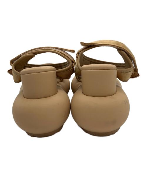 YELLO（イエロ）YELLO (イエロ) HIGH HEEL SANDALS ベージュ サイズ:Mの古着・服飾アイテム
