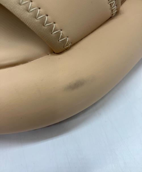 YELLO（イエロ）YELLO (イエロ) HIGH HEEL SANDALS ベージュ サイズ:Mの古着・服飾アイテム