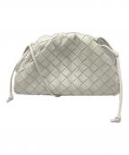 BOTTEGA VENETAボッテガベネタ）の古着「THE MINI POUCH BAG」｜ホワイト