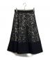 M-premierBLACK（エムプルミエブラック）の古着「フラワーオパールスカート」｜ブラック