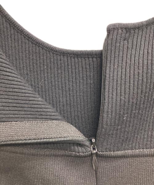 Apuweiser-riche（アプワイザーリッシェ）Apuweiser-riche (アプワイザーリッシェ) 袖レースビスチェ切替ワンピース ブラック サイズ:1の古着・服飾アイテム