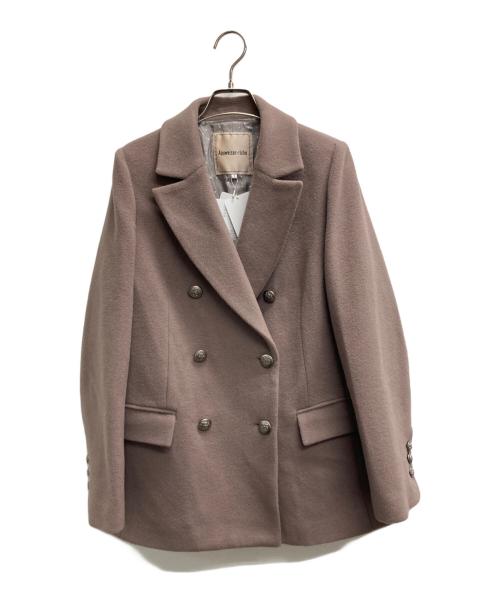 Apuweiser-riche（アプワイザーリッシェ）Apuweiser-riche (アプワイザーリッシェ) Ｗボタンジャコット ベージュ サイズ:１の古着・服飾アイテム