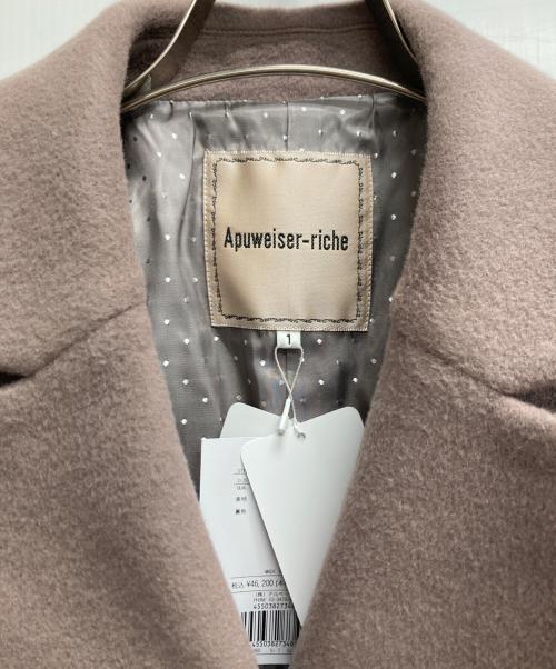 Apuweiser-riche（アプワイザーリッシェ）Apuweiser-riche (アプワイザーリッシェ) Ｗボタンジャコット ベージュ サイズ:１の古着・服飾アイテム