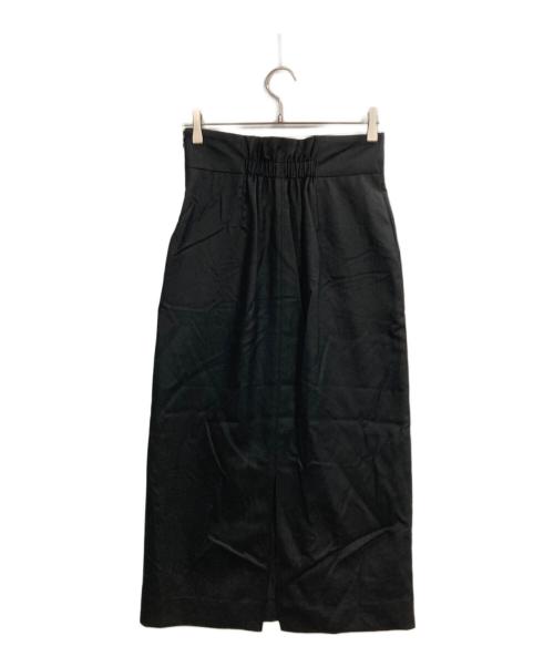 ROPE（ロペ）ROPE (ロペ) ウールレーヨンポケット付きタイトスカート ブラック サイズ:40の古着・服飾アイテム