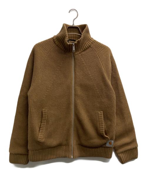 Carhartt WIP（カーハート ワークインプログレス）CARHARTT WIP (カーハート ワークインプログレス) BANLEY SWEATER JACKET ブラウン サイズ:Mの古着・服飾アイテム