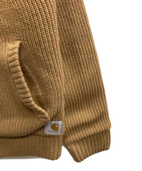 Carhartt WIP（カーハート ワークインプログレス）CARHARTT WIP (カーハート ワークインプログレス) BANLEY SWEATER JACKET ブラウン サイズ:Mの古着・服飾アイテム