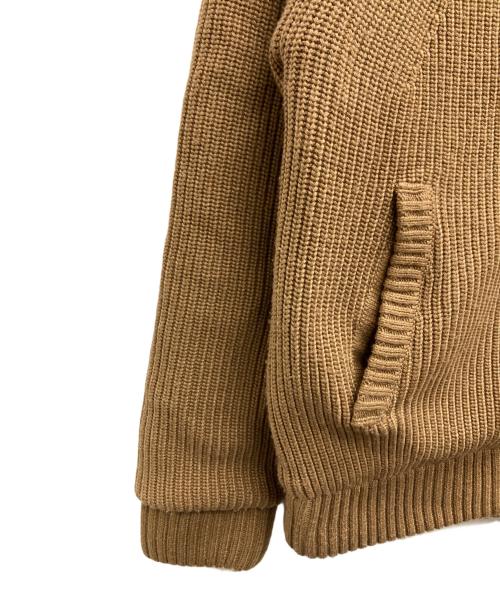Carhartt WIP（カーハート ワークインプログレス）CARHARTT WIP (カーハート ワークインプログレス) BANLEY SWEATER JACKET ブラウン サイズ:Mの古着・服飾アイテム