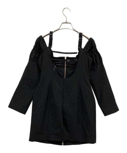 PRANK PROJECT（プランクプロジェクト）PRANK PROJECT (プランクプロジェクト) Off Shoulder Bistier Top ブラック サイズ:Fの古着・服飾アイテム