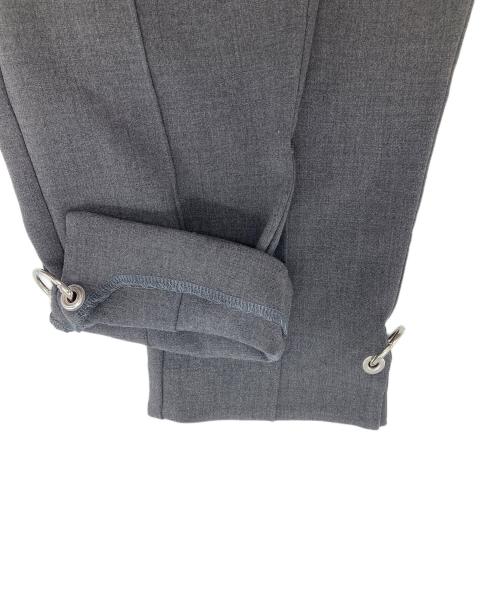 PRANK PROJECT（プランクプロジェクト）PRANK PROJECT (プランクプロジェクト) Front Zip Capri Pants グレー サイズ:SIZE 36の古着・服飾アイテム