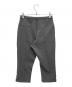 PRANK PROJECT (プランクプロジェクト) Front Zip Capri Pants グレー サイズ:SIZE 36：8000円