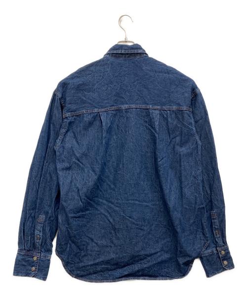 PRANK PROJECT（プランクプロジェクト）PRANK PROJECT (プランクプロジェクト) Over Denim Shirt ネイビー サイズ:Fの古着・服飾アイテム