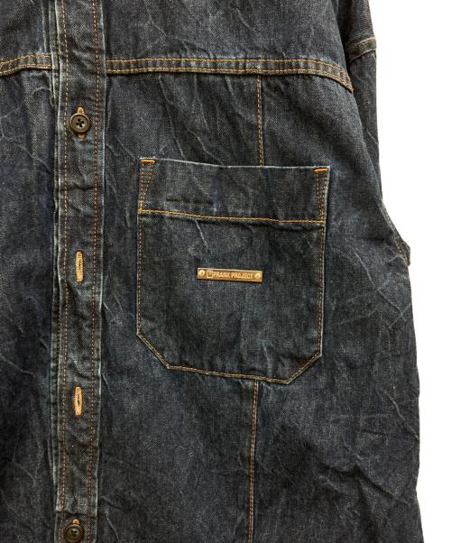 PRANK PROJECT（プランクプロジェクト）PRANK PROJECT (プランクプロジェクト) Over Denim Shirt ネイビー サイズ:Fの古着・服飾アイテム