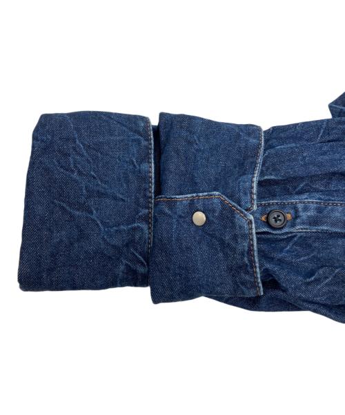 PRANK PROJECT（プランクプロジェクト）PRANK PROJECT (プランクプロジェクト) Over Denim Shirt ネイビー サイズ:Fの古着・服飾アイテム