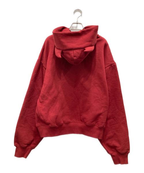 urban Sophistication（アーバンソフィスティケーション）urban sophistication (アーバンソフィスティケーション) FEELS (フィールズ) プルオーバーパーカー レッド サイズ:ｍの古着・服飾アイテム