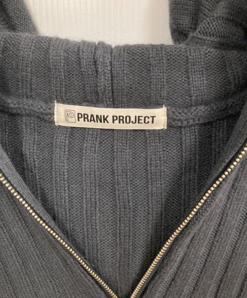 PRANK PROJECT（プランクプロジェクト）PRANK PROJECT (プランクプロジェクト) Angola Knit Hoodie グレー サイズ:Freeの古着・服飾アイテム