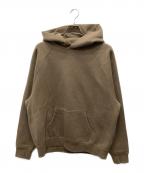 FOG ESSENTIALSフィアオブゴッド エッセンシャル）の古着「バックロゴプルオーバーパーカー」｜カーキ