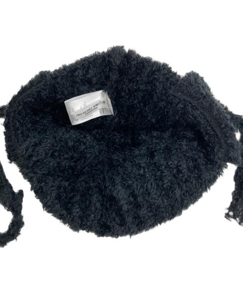 kijima takayuki（キジマタカユキ）KIJIMA TAKAYUKI (キジマタカユキ) POODLE FUR BIG BEANIE ブラックの古着・服飾アイテム
