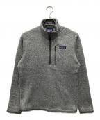 Patagoniaパタゴニア）の古着「Better Sweater 1/4 zip」｜グレー