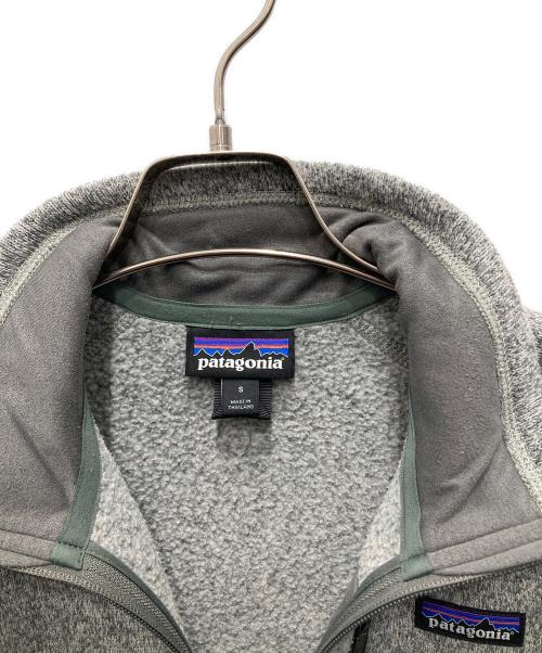 Patagonia（パタゴニア）Patagonia (パタゴニア) Better Sweater 1/4 zip グレー サイズ:Sの古着・服飾アイテム