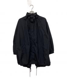 feerique（フィーリック）の古着「ナイロンタスランミリタリーブルゾン」｜ブラック