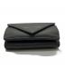 中古・古着 BALENCIAGA (バレンシアガ) ペーパーミニウォレット グレー サイズ:-：11000円