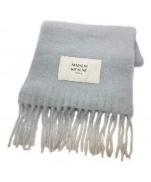 maison kitsune（メゾンキツネ）の古着「マフラー」｜ブルー